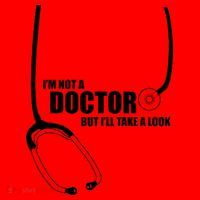 I'm Not A Doctor But Will Take A Look Santa Hat thumb 1