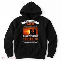 I'm Not A Perfect Son But My Crazy Mom Loves Me Hoodie thumb 0
