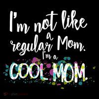 I'm Not A Regular Mom I'm A Cool Mom Backpack thumb 2