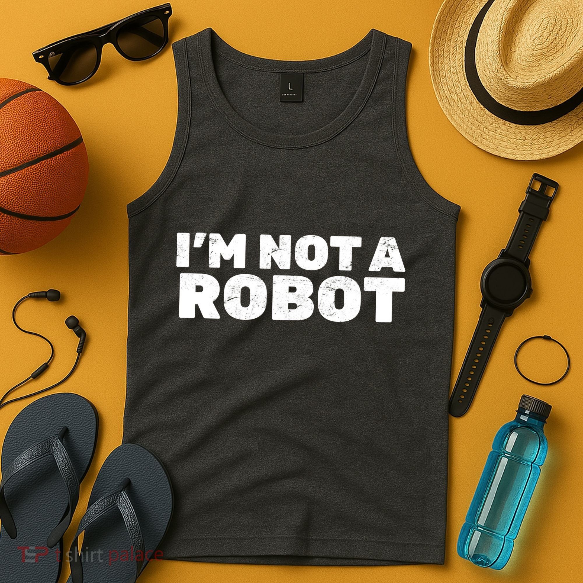I'm Not A Robot Tank Top