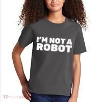 I'm Not A Robot Kids T-Shirt thumb 2