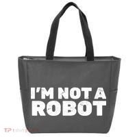I'm Not A Robot Tote Bag thumb 0