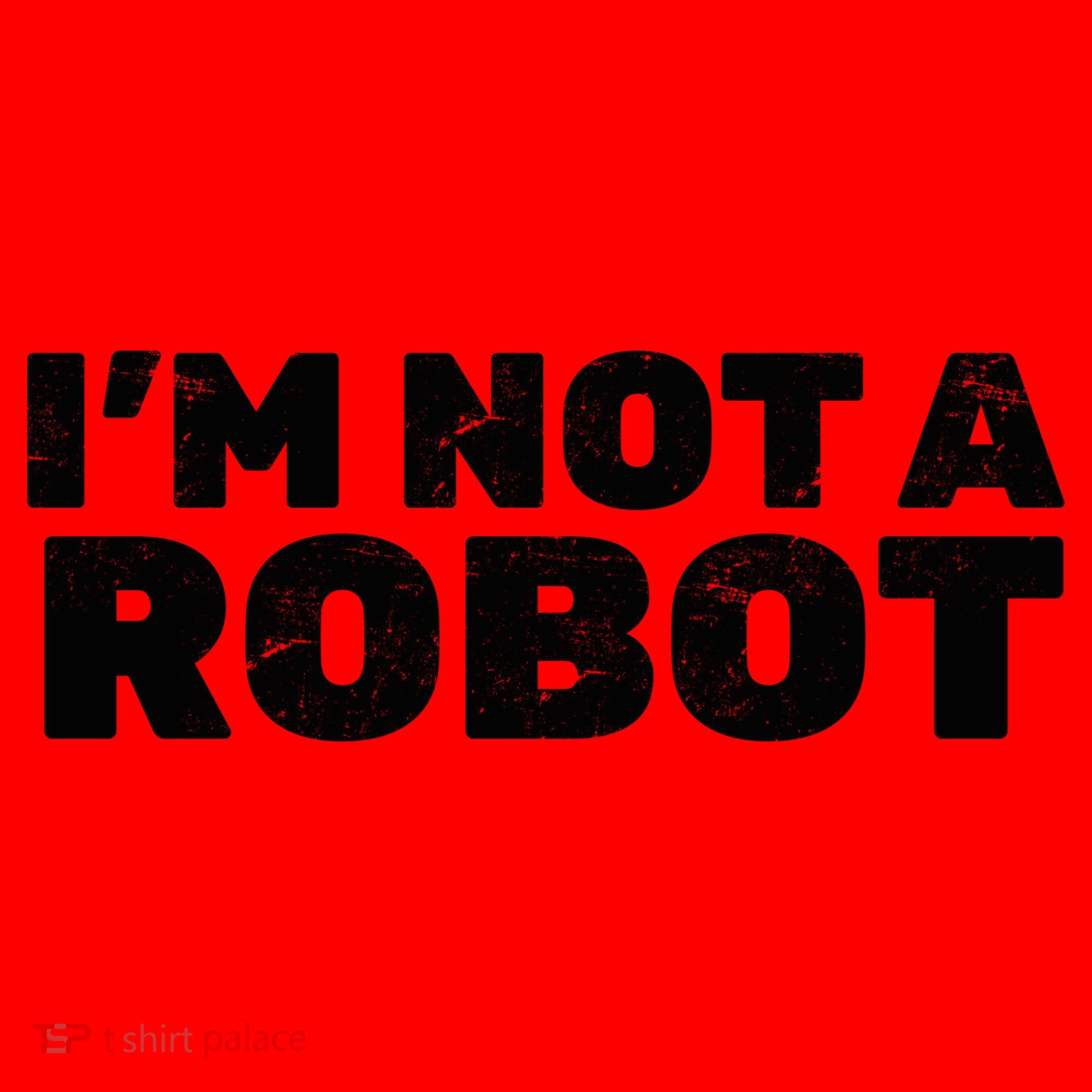 I'm Not A Robot Santa Hat