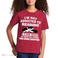 I'm Not Addicted To Reading Can Quit After One Chapter Kids T-Shirt thumb 2