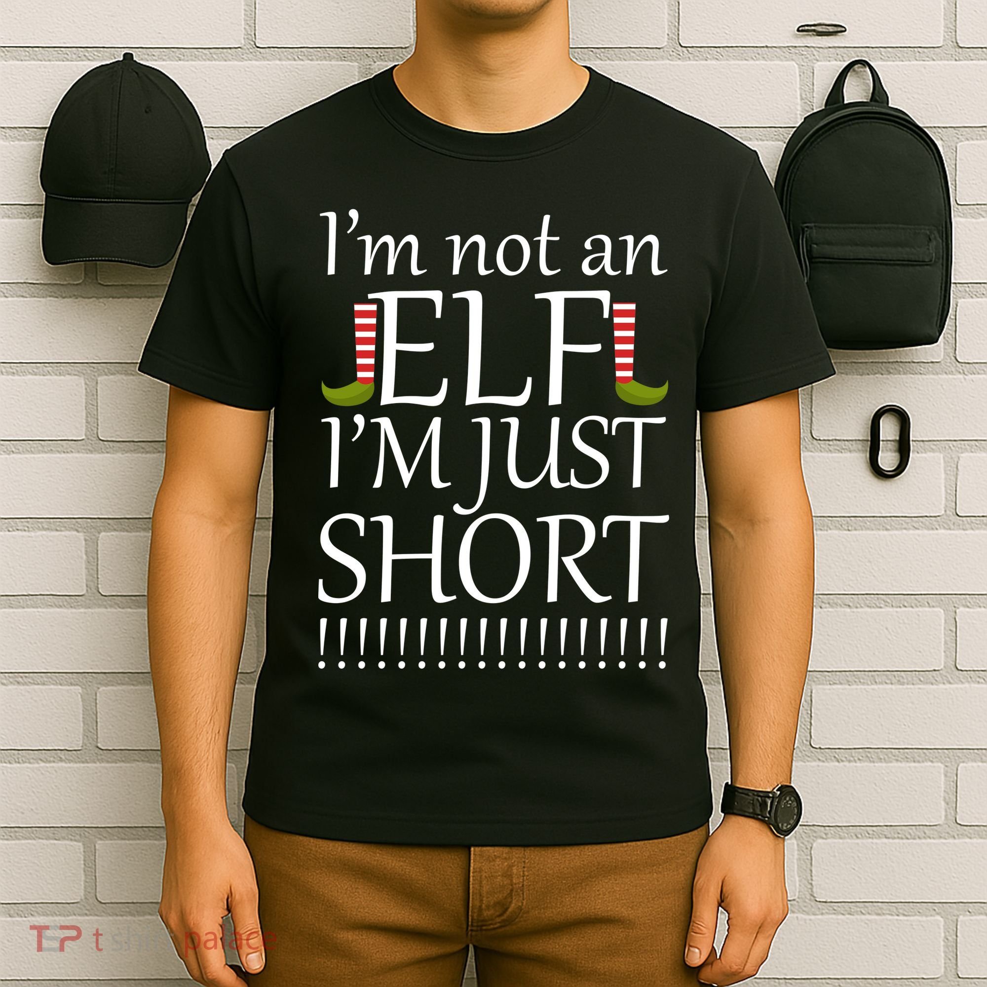 I'm Not An Elf! I'm Just Short Funny Christmas T-Shirt