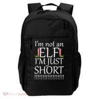 I'm Not An Elf! I'm Just Short Funny Christmas Backpack thumb 0