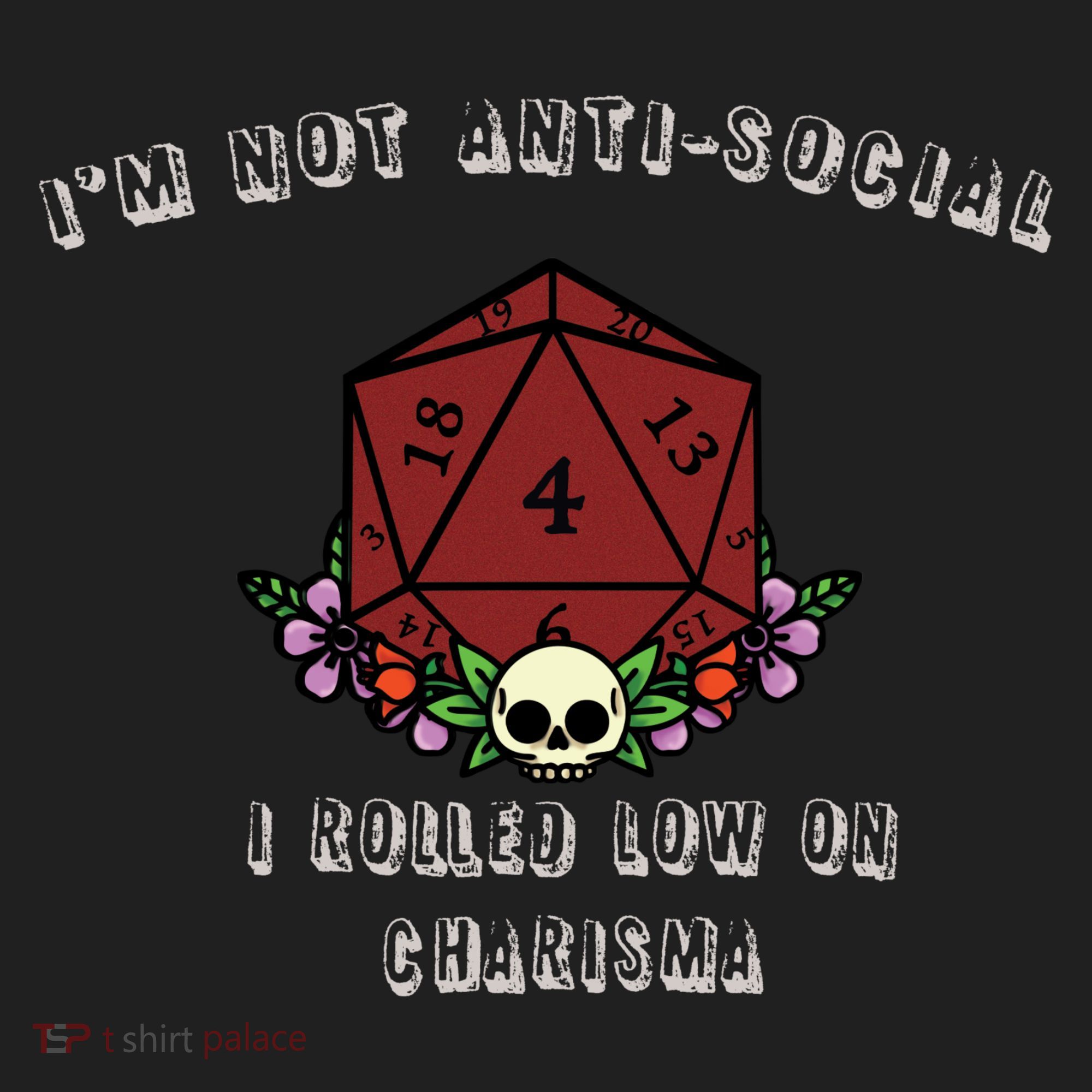I'm Not Anti-Social I Rolled Low On Charisma Hat