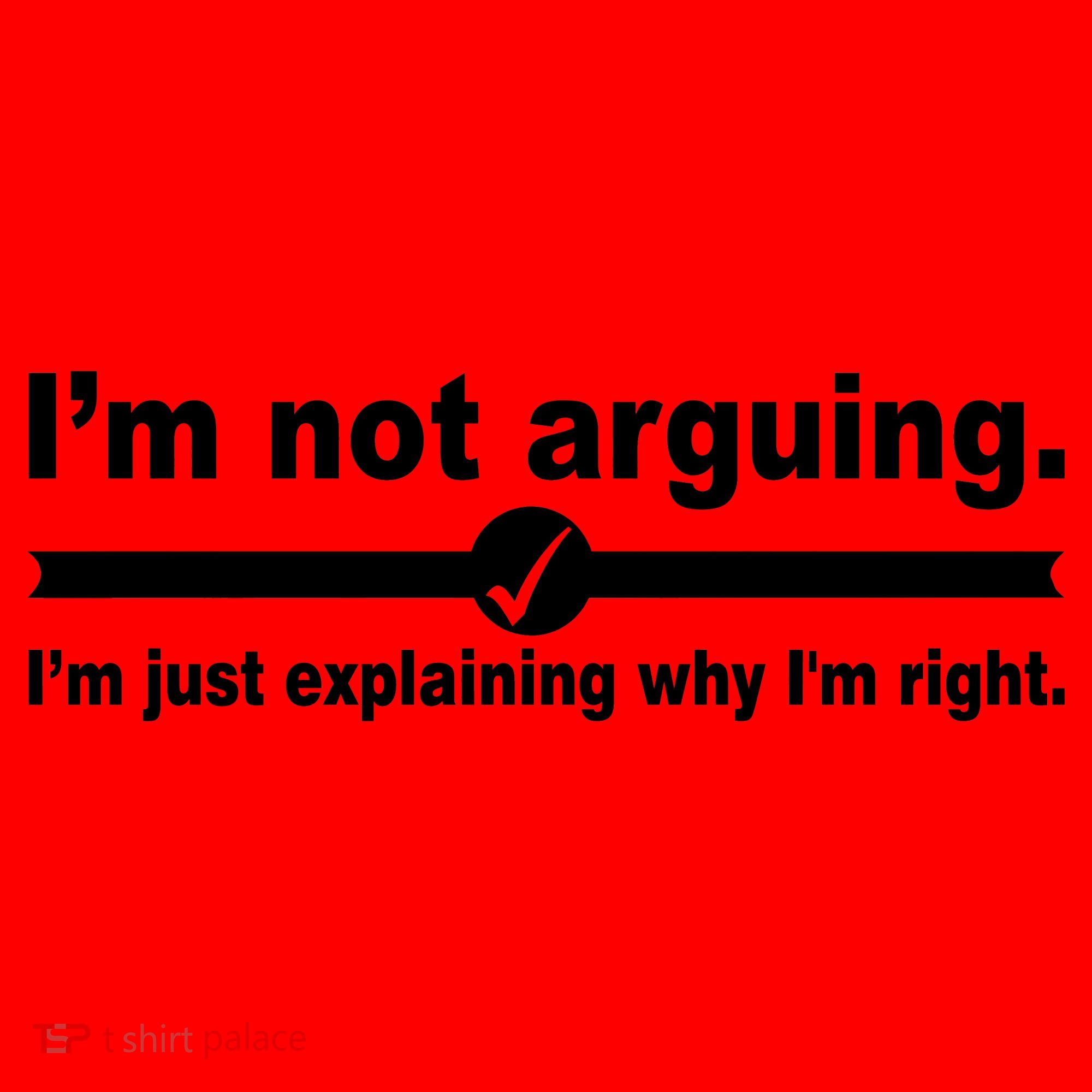 I'm Not Arguing Just Explaining Why I'm Right Santa Hat