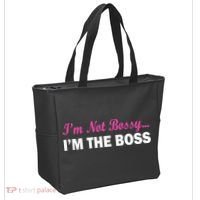 I'm Not Bossy I'm The Boss Tote Bag thumb 2