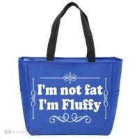 I'm Not Fat I'm Fluffy Tote Bag thumb 0