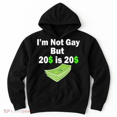 I'm Not Gay But $20 is $20 Hoodie