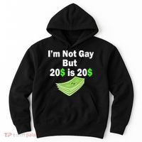 I'm Not Gay But $20 is $20 Hoodie thumb 0