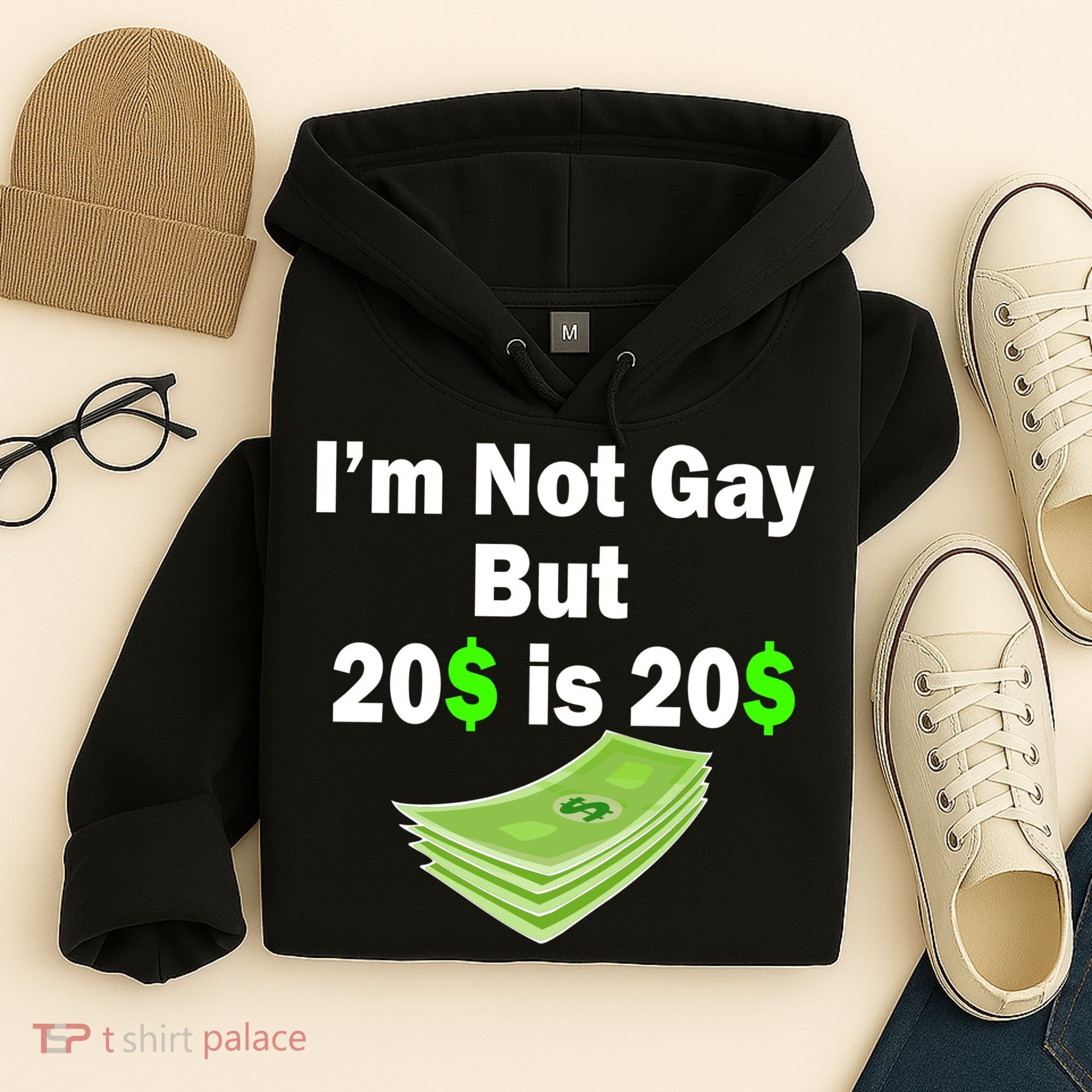 I'm Not Gay But $20 is $20 Hoodie