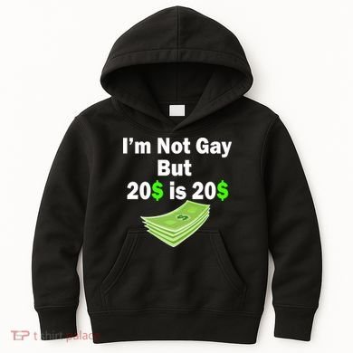I'm Not Gay But $20 is $20 Kids Hoodie