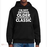 I'm Not Getting Older I'm Becoming A Classic Celebrating Birthday District V.I.T. Heavyweight Hoodie thumb 0