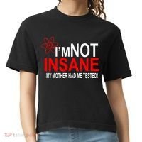 I'm Not Insane My Mother Tested Funny Comfort Colors Boxy T-Shirt thumb 0