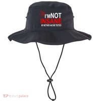 I'm Not Insane My Mother Tested Funny Bucket Hat thumb 0