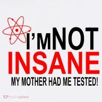 I'm Not Insane My Mother Tested Funny Garment-Dyed Sweatshirt thumb 2