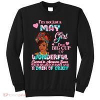 I'm Not Just A May Girl Funny Birthday Sweatshirt thumb 0