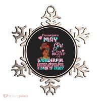 I'm Not Just A May Girl Funny Birthday Ornament thumb 0