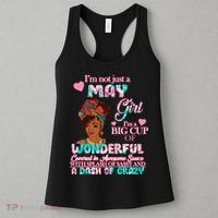 I'm Not Just A May Girl Funny Birthday Women's Tank Top thumb 3