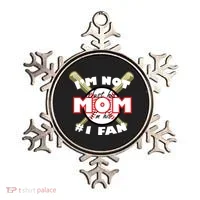 I'm Not Just His Mom I'm His #1 Fan Ornament thumb 0