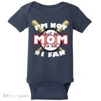 I'm Not Just His Mom I'm His #1 Fan Baby Bodysuit thumb 0