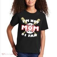 I'm Not Just His Mom I'm His #1 Fan Kids T-Shirt thumb 2