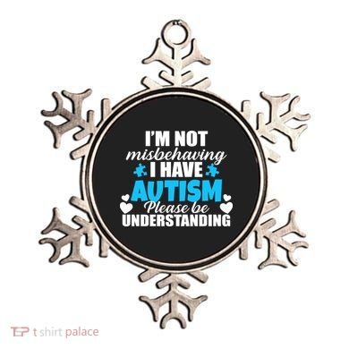 I'm Not Misbehaving I Have Autism Ornament