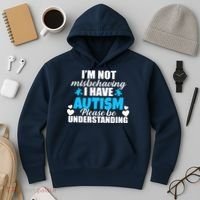 I'm Not Misbehaving I Have Autism Hoodie thumb 3