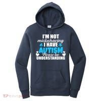I'm Not Misbehaving I Have Autism Women's Hoodie thumb 0