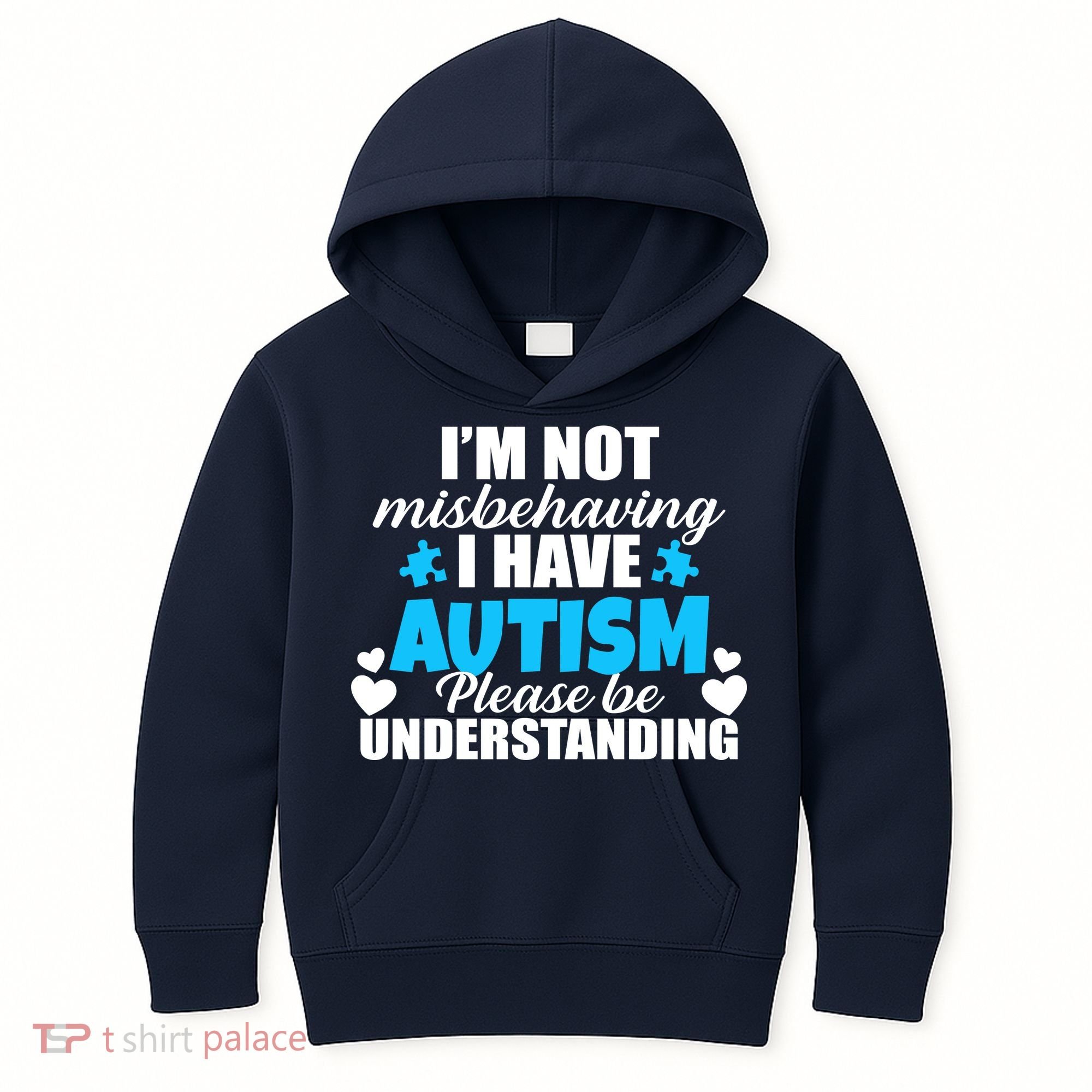 I'm Not Misbehaving I Have Autism Kids Hoodie
