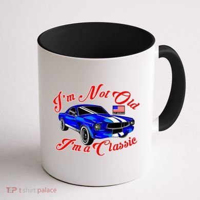 I'm Not Old I'm A Classic Buy American Coffee Mug back