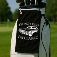 I'm Not Old I'm Classic Golf Towel thumb 2