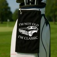 I'm Not Old I'm Classic Golf Towel thumb 2