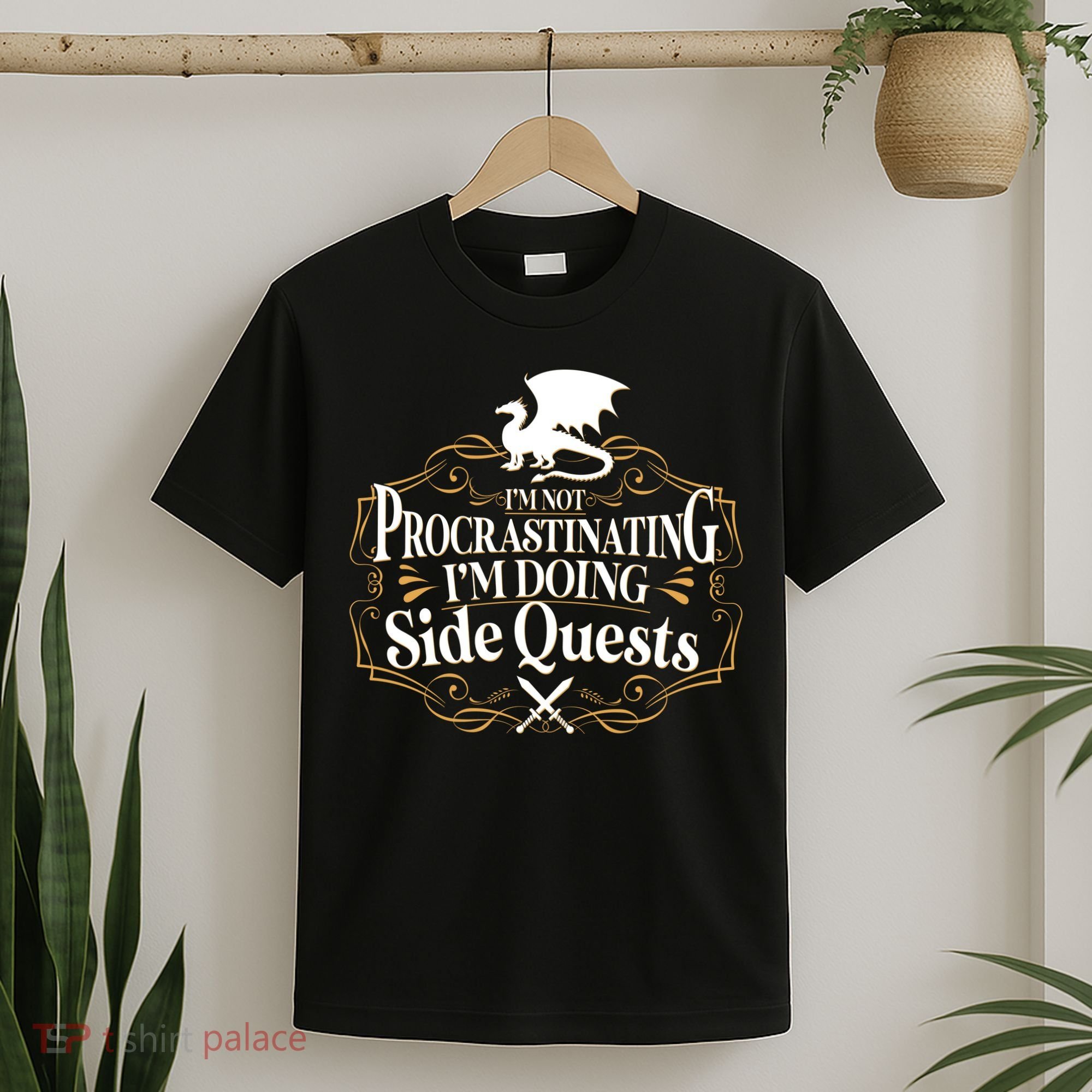 I'm Not Procrastinating I'm Doing Side Quest RPG T-Shirt