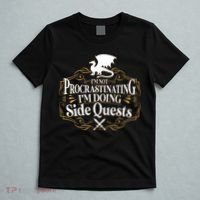 I'm Not Procrastinating I'm Doing Side Quest RPG T-Shirt thumb 5