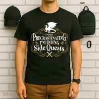 I'm Not Procrastinating I'm Doing Side Quest RPG T-Shirt thumb 6