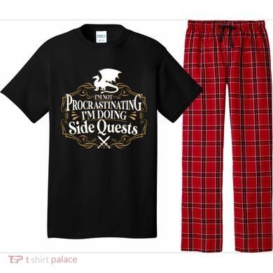 I'm Not Procrastinating I'm Doing Side Quest RPG Pajama Set