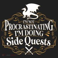 I'm Not Procrastinating I'm Doing Side Quest RPG Tumbler thumb 3