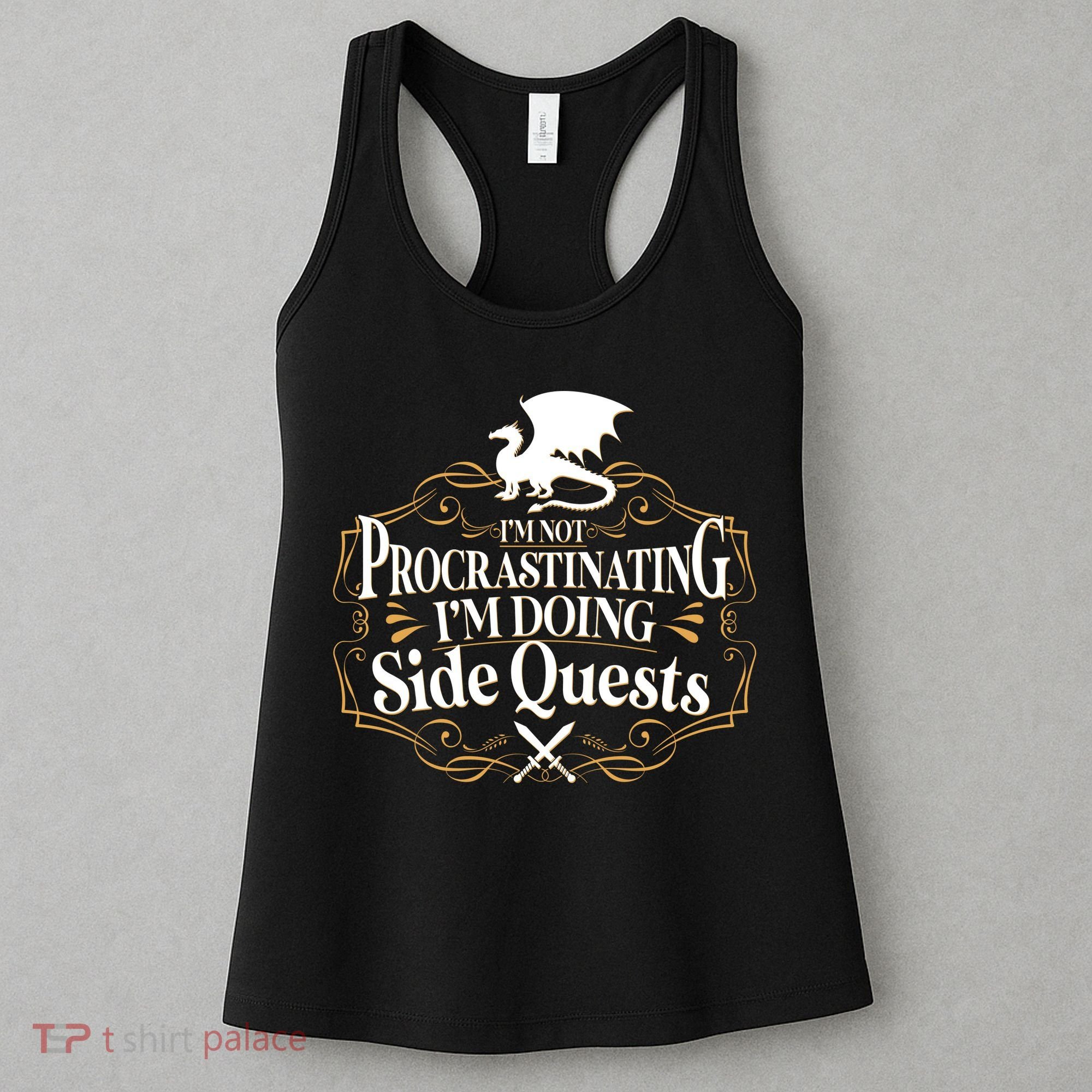 I'm Not Procrastinating I'm Doing Side Quest RPG Women's Tank Top