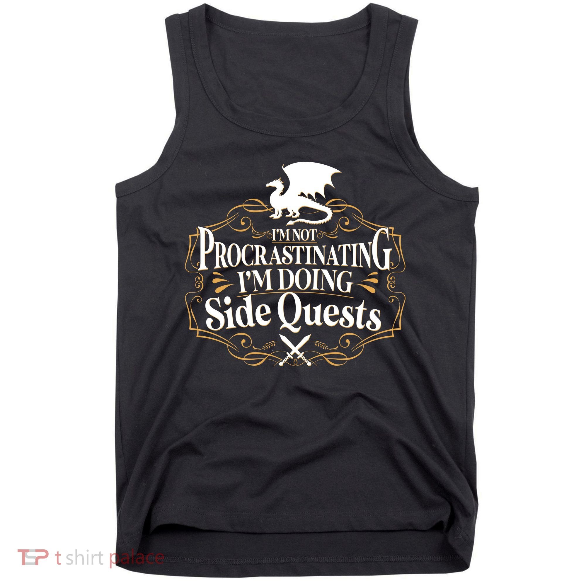 I'm Not Procrastinating I'm Doing Side Quest RPG Tank Top
