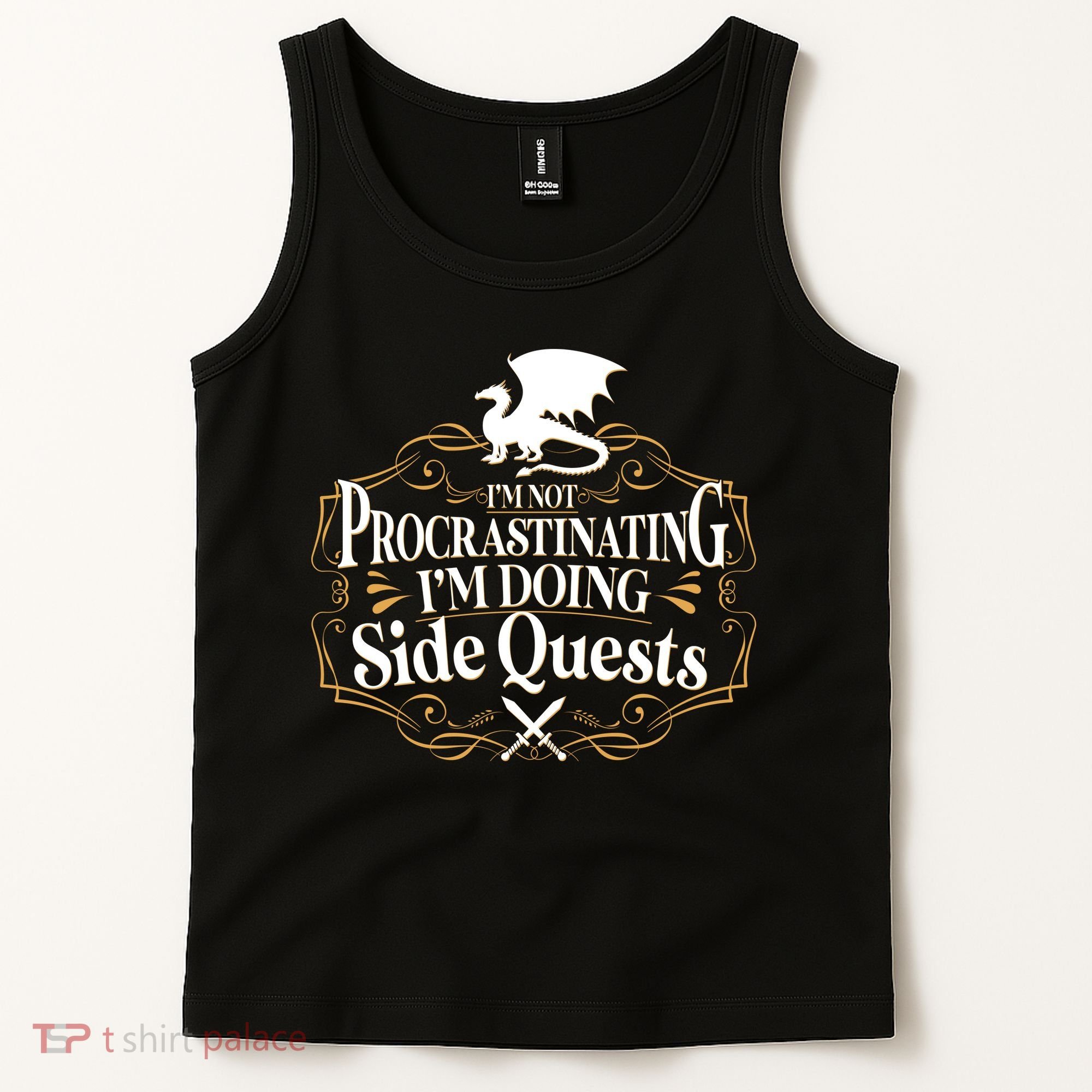 I'm Not Procrastinating I'm Doing Side Quest RPG Tank Top