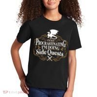 I'm Not Procrastinating I'm Doing Side Quest RPG Kids T-Shirt thumb 2