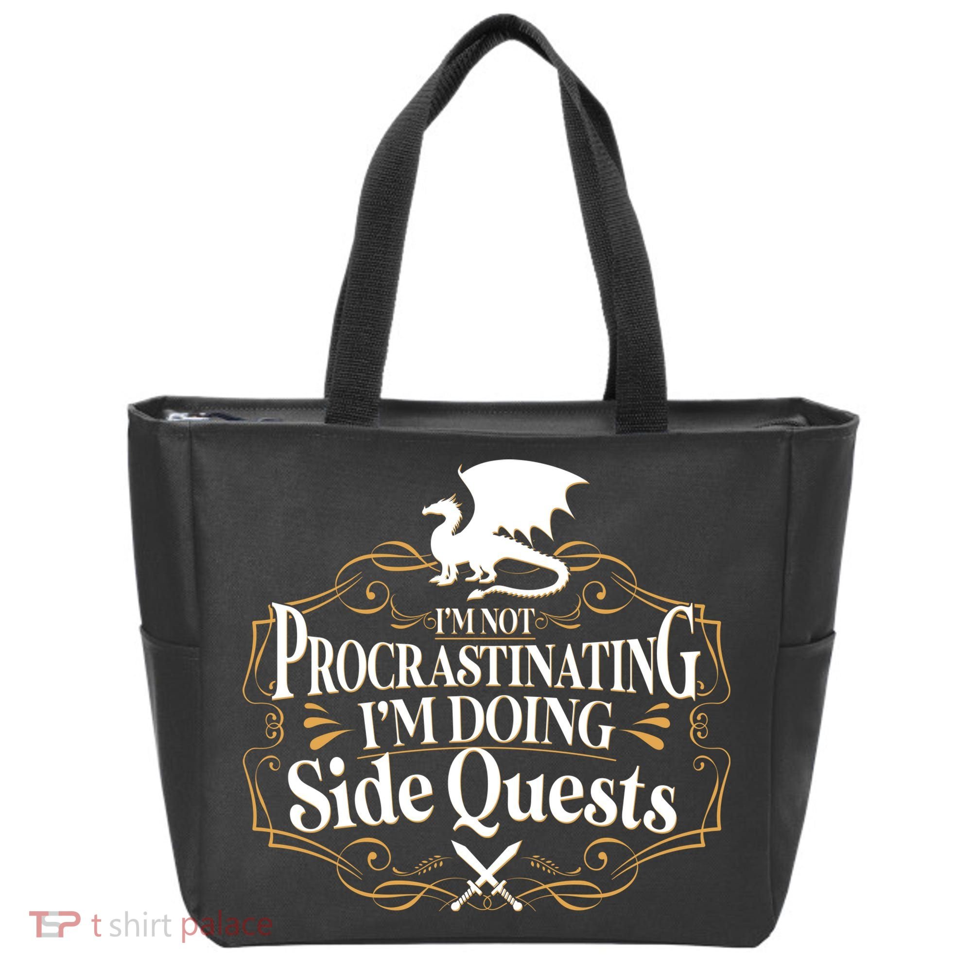 I'm Not Procrastinating I'm Doing Side Quest RPG Tote Bag