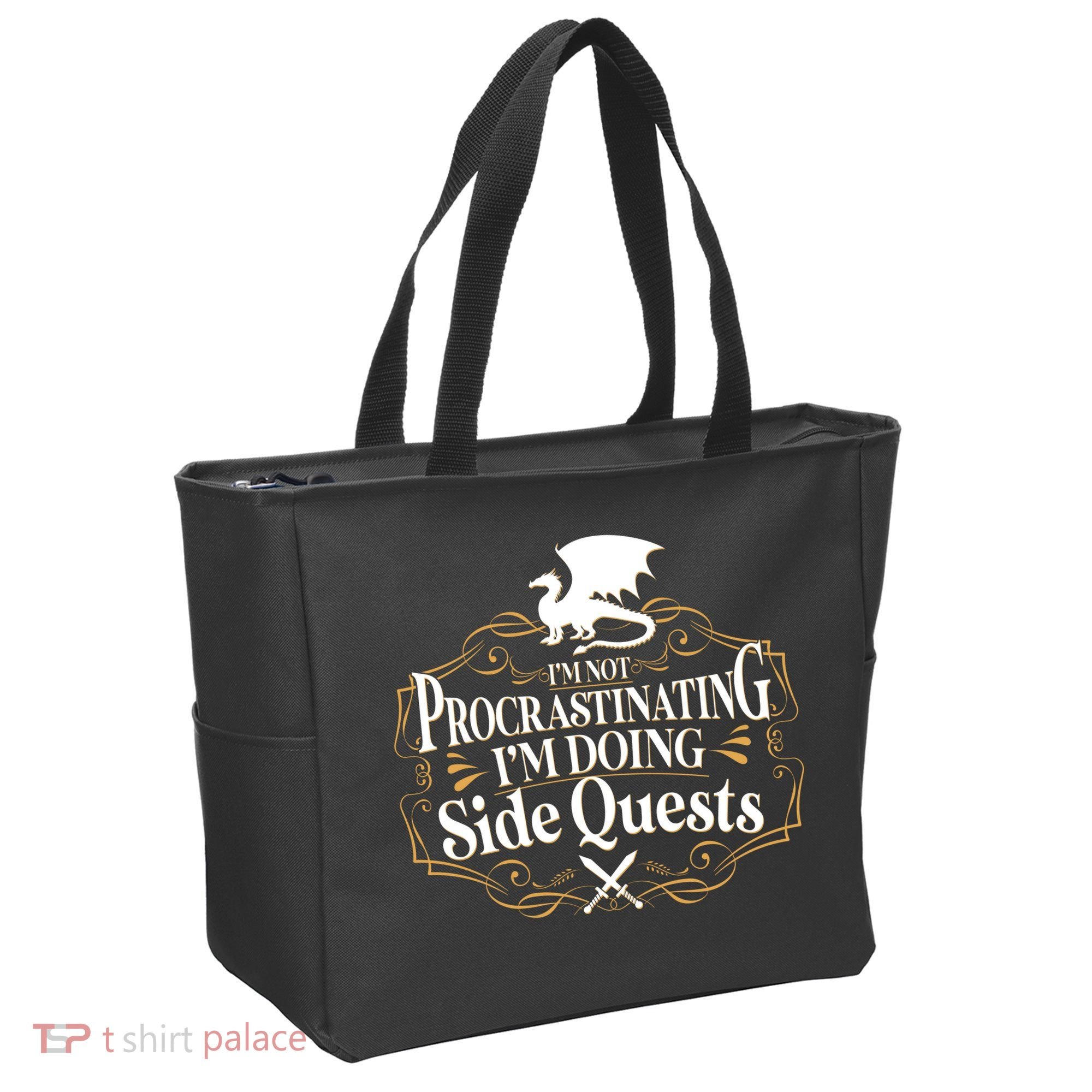 I'm Not Procrastinating I'm Doing Side Quest RPG Tote Bag