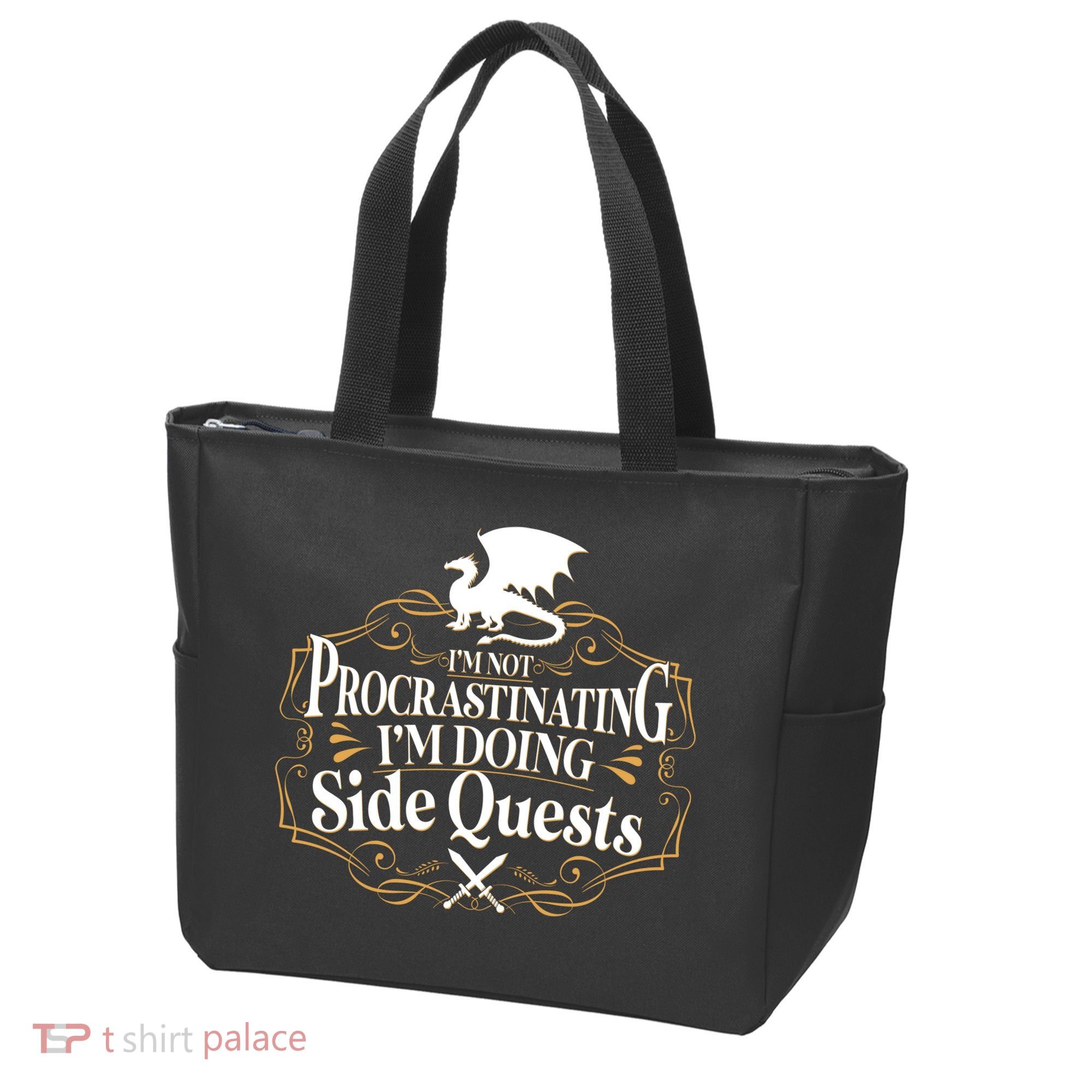I'm Not Procrastinating I'm Doing Side Quest RPG Tote Bag