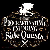 I'm Not Procrastinating I'm Doing Side Quest RPG Tote Bag thumb 4