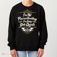 I'm Not Procrastinating I'm Doing Side Quests Women's Sweatshirt thumb 0