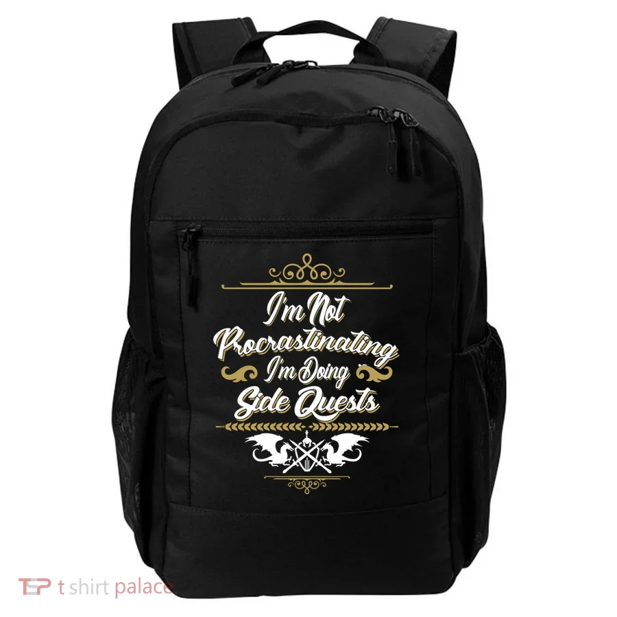 I'm Not Procrastinating I'm Doing Side Quests Backpack